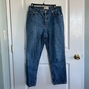 Everlane High Rise Straight Leg Jeans